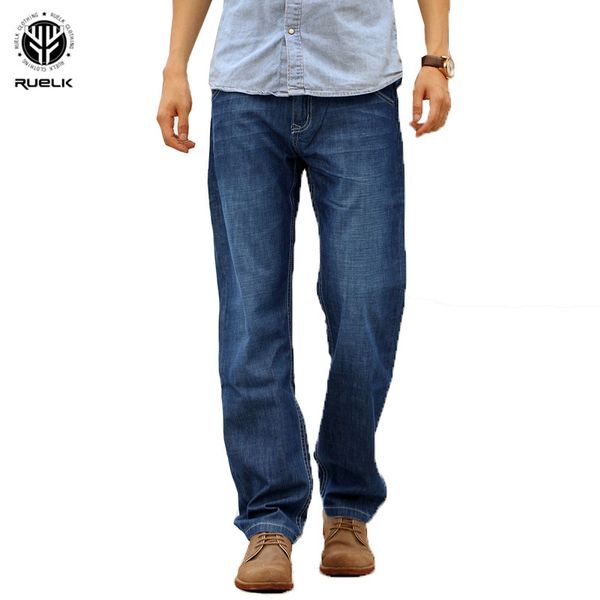 ruelk 2019 men jeans business casual straight slim fit blue jeans stretch denim pants trousers classic big size 27-48
ruelk 2019 men jeans business casual straight slim fit blue jeans stretch denim pants trousers classic big size 27-48
