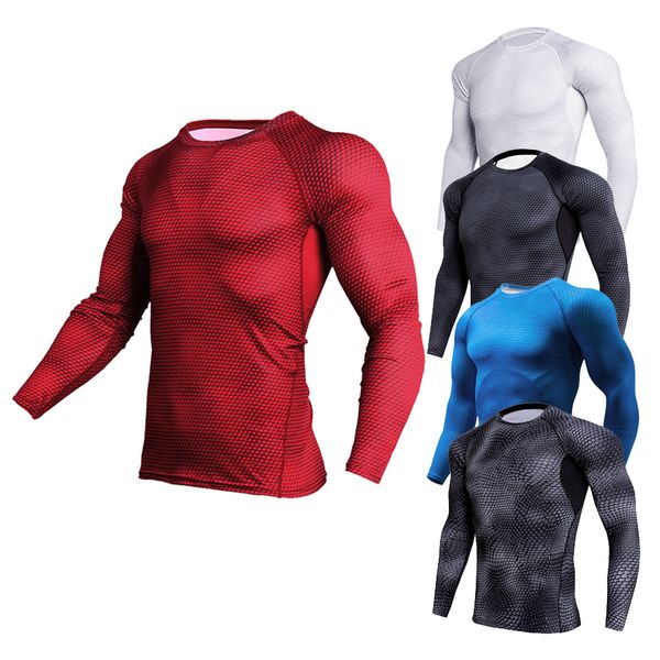 quick-drying tight-fitting sports men's training running bike bottoming shirt fitness strength training new, White;black
quick-drying tight-fitting sports men's training running bike bottoming shirt fitness strength training new, White;black