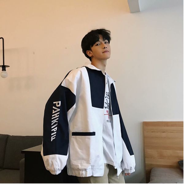 2019 spring and summer new fashion trend korean version of the loose couple hip hop stitching tooling jacket m-2xl streetwear, Black;brown
2019 spring and summer new fashion trend korean version of the loose couple hip hop stitching tooling jacket m-2xl streetwear, Black;brown