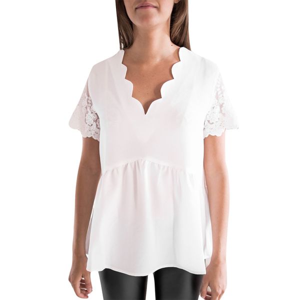 muqgew female t-shirt short sleeve v-neck solid mid-length shirt tee t-shirts for women camisetas verano mujer 2019 #6030, White
muqgew female t-shirt short sleeve v-neck solid mid-length shirt tee t-shirts for women camisetas verano mujer 2019 #6030, White