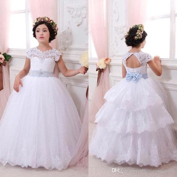 first communion dresses for girls lace flower girl dresses open back white girls pageant dresses little girls evening gowns, White;blue
first communion dresses for girls lace flower girl dresses open back white girls pageant dresses little girls evening gowns, White;blue