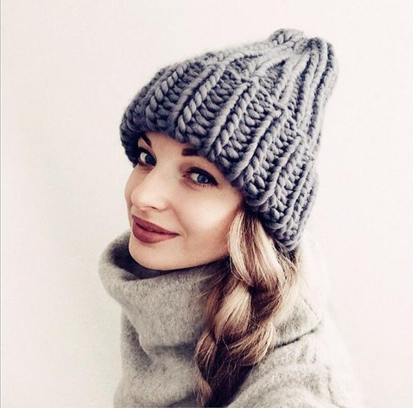 fall winter beanie hats for women cable knit warm hats slouchy thick skull cap 4 colors ing, Blue;gray
fall winter beanie hats for women cable knit warm hats slouchy thick skull cap 4 colors ing, Blue;gray
