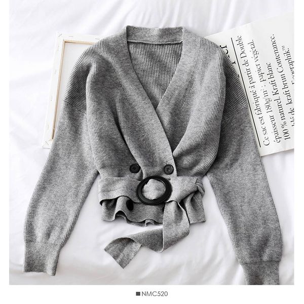 heliar 2019 autumn striped gully solid plain sweater loose plus cardigans cross trim casual o neck sweater highstreet, White
heliar 2019 autumn striped gully solid plain sweater loose plus cardigans cross trim casual o neck sweater highstreet, White