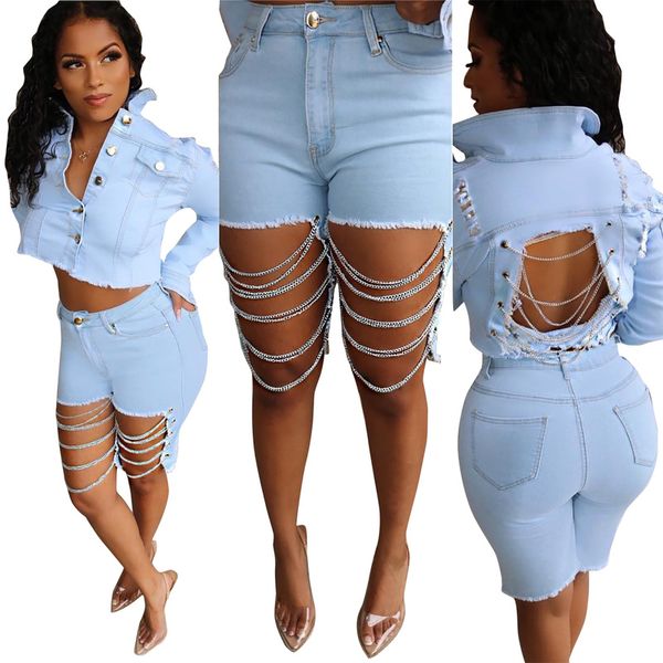 casual denim hole skinny ripped pants stretch jeans female short jean for woman, Blue
casual denim hole skinny ripped pants stretch jeans female short jean for woman, Blue