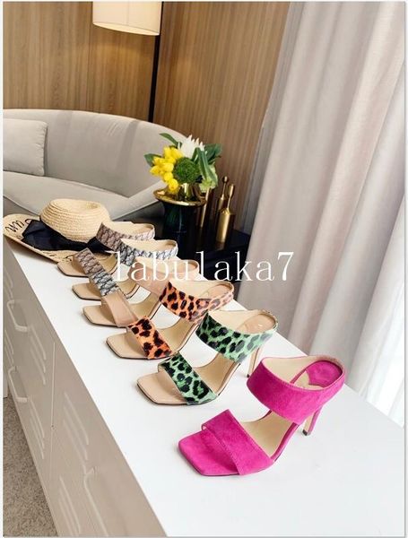 2020 designer women's slippers square shoes nappa lambskin women slippers sandals luxury lady wedding high heels lady high heel, Black
2020 designer women's slippers square shoes nappa lambskin women slippers sandals luxury lady wedding high heels lady high heel, Black
