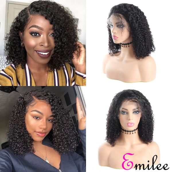 emilee jerry curly half lace bob wigs brazilian preplucked hairline remy hair curly bob wigs 14 inch with bady hair, Black;brown
emilee jerry curly half lace bob wigs brazilian preplucked hairline remy hair curly bob wigs 14 inch with bady hair, Black;brown