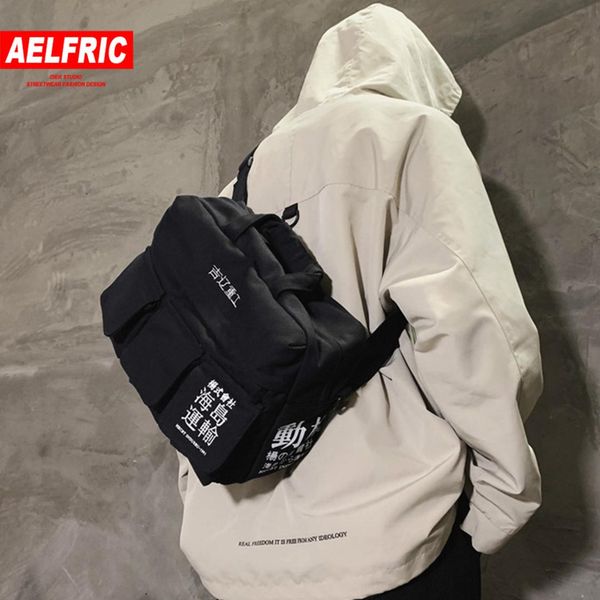 aelfric vintage hip hop multi pockets canvas shoulder messenger bag 2019 fashion streetwear women men chest crossbody bag
aelfric vintage hip hop multi pockets canvas shoulder messenger bag 2019 fashion streetwear women men chest crossbody bag