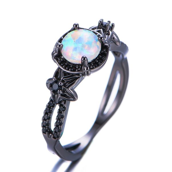rongxing black star flower zircon white fire opal rings for women vintage black gold filled birthstone ring 2020 fashion jewelry, Slivery;golden
rongxing black star flower zircon white fire opal rings for women vintage black gold filled birthstone ring 2020 fashion jewelry, Slivery;golden