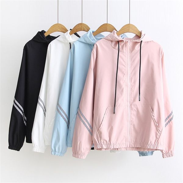 tyhru women thin windbreaker jacket female hooded jacket basic jackets coats for woman hooded sweatshirt zipper pockets outwear, Black;brown
tyhru women thin windbreaker jacket female hooded jacket basic jackets coats for woman hooded sweatshirt zipper pockets outwear, Black;brown