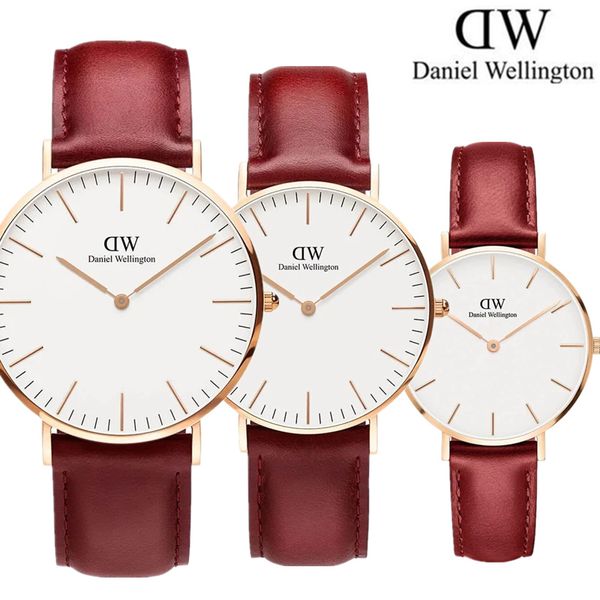 2019 New Red Limited Edition Daniel Wellington Fashion Luxury DW Watches Man Woman Leather Quartz Watch 32 36 40MM Rose Gold Dial Box
2019 New Red Limited Edition Daniel Wellington Fashion Luxury DW Watches Man Woman Leather Quartz Watch 32 36 40MM Rose Gold Dial Box