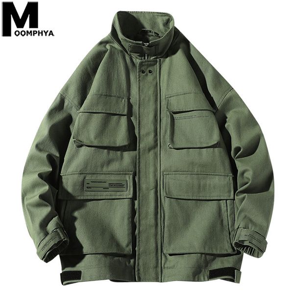 moomphya multi pockets workwear style men's jacket oversized streetwear men coat 2019 new men's windbreaker outwear man jacket, Black;brown
moomphya multi pockets workwear style men's jacket oversized streetwear men coat 2019 new men's windbreaker outwear man jacket, Black;brown