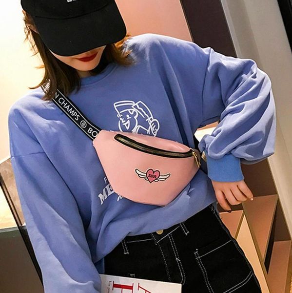 fashion cute fanny pack pouch zipper satchel waist bag casual chain travel sport chest bag pockets shoulder waist packs/e
fashion cute fanny pack pouch zipper satchel waist bag casual chain travel sport chest bag pockets shoulder waist packs/e