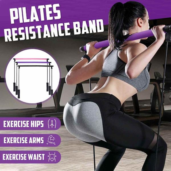 portable pilates bar kit resistance band yoga pilates stick yoga exercise bar foot loop stretch sculpt twisting trainer
portable pilates bar kit resistance band yoga pilates stick yoga exercise bar foot loop stretch sculpt twisting trainer