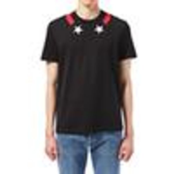 luxury mens designer t shirts summer t shirt stars embroidery designer t shirt black fashion men women casual short sleeve tees, White;black
luxury mens designer t shirts summer t shirt stars embroidery designer t shirt black fashion men women casual short sleeve tees, White;black