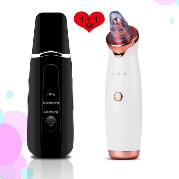 ultrasonic facial skin scrubber ion deep face clean for makeup+ electric vacuum suction blackhead extractor clean tool with 4 probe
ultrasonic facial skin scrubber ion deep face clean for makeup+ electric vacuum suction blackhead extractor clean tool with 4 probe