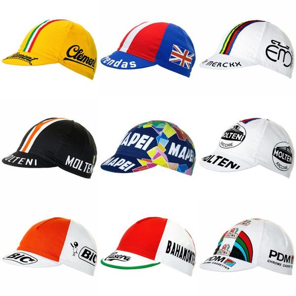 new molteni / mapei / peugeot cycling caps men and women lightweight breathable bike wear cycling headwear more style racestars, Black
new molteni / mapei / peugeot cycling caps men and women lightweight breathable bike wear cycling headwear more style racestars, Black