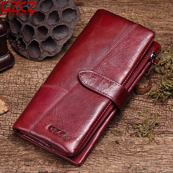 gzcz 2019 genuine leather women wallet purse female luxury cow leather business women's handbag genuine leather pouch mx190816, Red;black
gzcz 2019 genuine leather women wallet purse female luxury cow leather business women's handbag genuine leather pouch mx190816, Red;black
