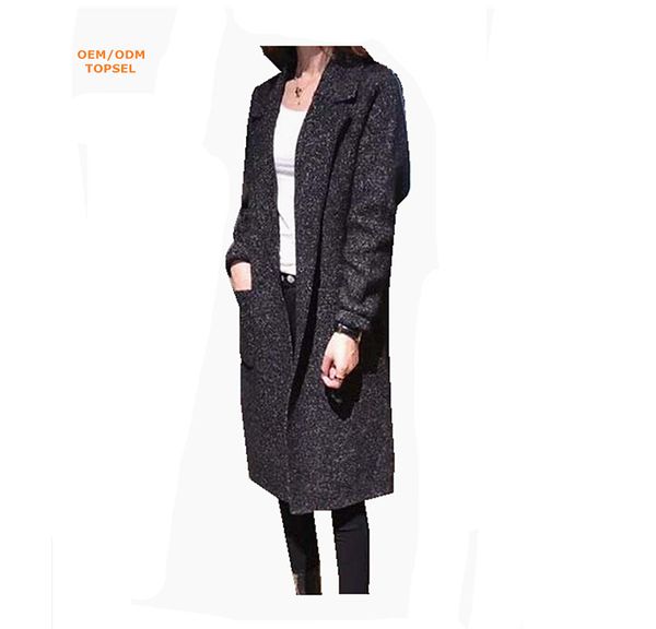 new and ale women long sleeve knitted cardigan winter coat without buttons, White;black
new and ale women long sleeve knitted cardigan winter coat without buttons, White;black
