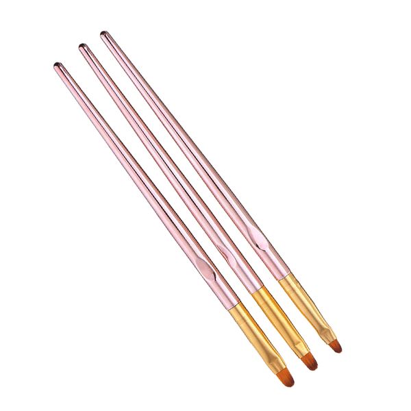 3 pieces crystal acrylic painting brushes professional uv gel 3d nail brush pen set for diy nail art design
3 pieces crystal acrylic painting brushes professional uv gel 3d nail brush pen set for diy nail art design