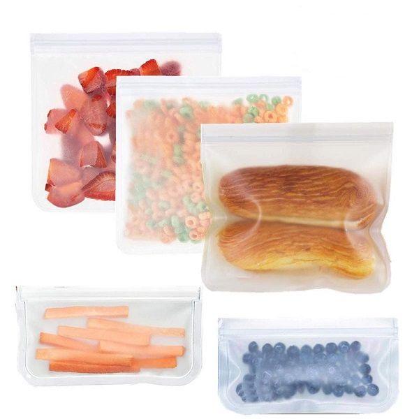 silicone reusable zip lock leakproof containers kids lunch snacks /sandwich/ ing er food bags kitchen storage
silicone reusable zip lock leakproof containers kids lunch snacks /sandwich/ ing er food bags kitchen storage
