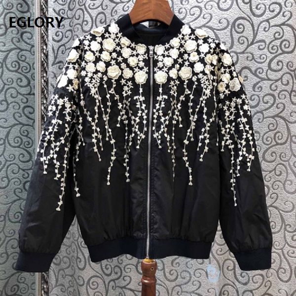 jacket 2019 autum casual zipper coats women appliques embroidery long sleeve loose coat jackets ladies outwear, Black;brown
jacket 2019 autum casual zipper coats women appliques embroidery long sleeve loose coat jackets ladies outwear, Black;brown