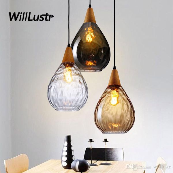 water drop pendant light clear smoke amber aquatex glass light restaurant lounge living room nordic wood suspension hanging lamp
water drop pendant light clear smoke amber aquatex glass light restaurant lounge living room nordic wood suspension hanging lamp