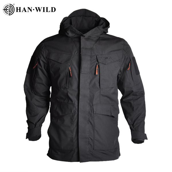 han wild m65 tactical jackets windbreaker hiking camping jackets outdoor hoodie sports coat men multi-pocket waterproof, Blue;black
han wild m65 tactical jackets windbreaker hiking camping jackets outdoor hoodie sports coat men multi-pocket waterproof, Blue;black
