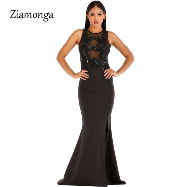 ziamonga o-neck high split sequined patchwork mesh maxi dress sleeveless stretchy long mermaid dress women wedding party dresses, Black;pink
ziamonga o-neck high split sequined patchwork mesh maxi dress sleeveless stretchy long mermaid dress women wedding party dresses, Black;pink