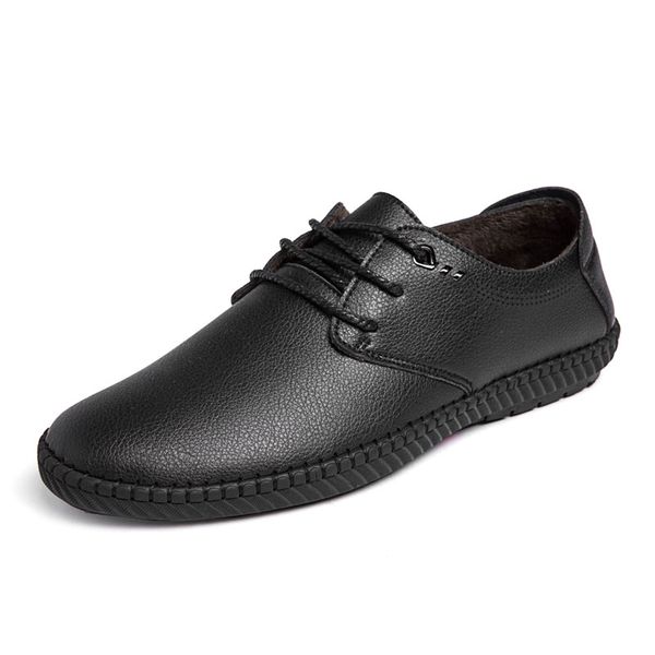 brand mens casual shoes handmade split leather men flats lace up men loafers moccasins shoes designer footwear, Black
brand mens casual shoes handmade split leather men flats lace up men loafers moccasins shoes designer footwear, Black