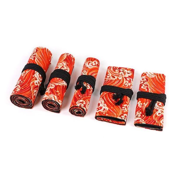 12/24/36/48/72 holes canvas roll up pen curtain pencil bag case makeup storage 
12/24/36/48/72 holes canvas roll up pen curtain pencil bag case makeup storage