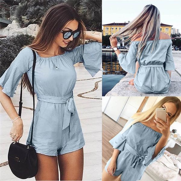 jaycosin summer fashion holiday loosel mini short sleeve playsuit ladies jumpsuit summer beach short pants 9.4, Black;white
jaycosin summer fashion holiday loosel mini short sleeve playsuit ladies jumpsuit summer beach short pants 9.4, Black;white
