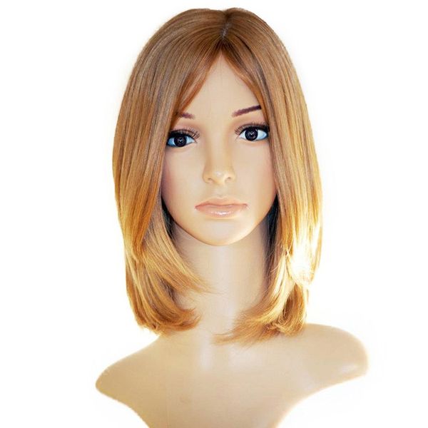 honey brown color silky straight european virgin hair silk 150% density 5inches parting jewish wigs you may, Black
honey brown color silky straight european virgin hair silk 150% density 5inches parting jewish wigs you may, Black