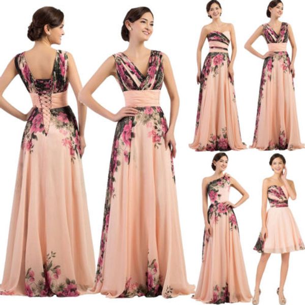 new wedding floral dress women long maxi dress high waist empire wedding bridesmaid evening party ball prom beach sundress, Black;gray
new wedding floral dress women long maxi dress high waist empire wedding bridesmaid evening party ball prom beach sundress, Black;gray