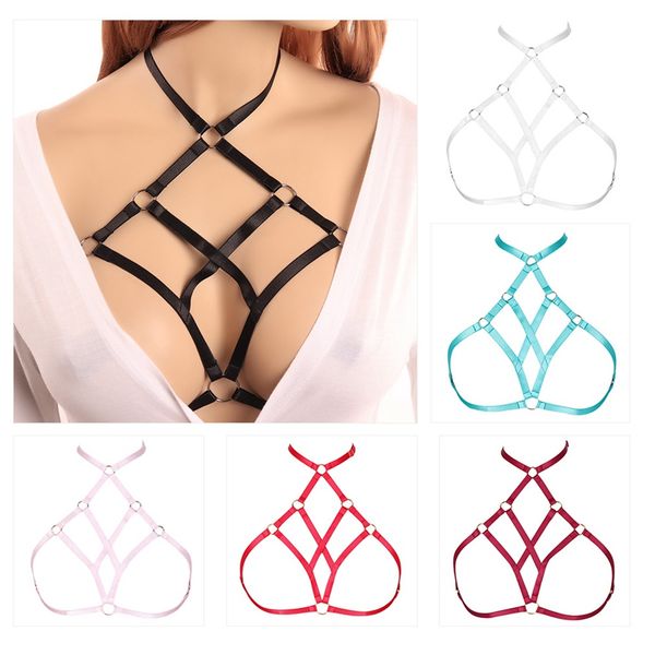 women plus size harness bra hollow out belt chest caged punk gothic lingerie strappy red festival rave wear, Black;white
women plus size harness bra hollow out belt chest caged punk gothic lingerie strappy red festival rave wear, Black;white