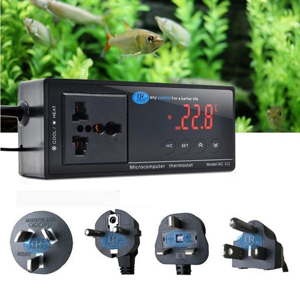 digital lcd aquarium reptile incubator temperature thermostat controller 4 plug
digital lcd aquarium reptile incubator temperature thermostat controller 4 plug