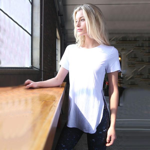 yoga outfits women sports gym short sleeve open side shirts loose soft fabric active wear exercise t-shirts fitness, White;red
yoga outfits women sports gym short sleeve open side shirts loose soft fabric active wear exercise t-shirts fitness, White;red