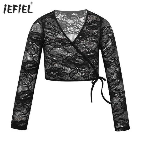 kids girls wrap coat spring floral lace long sleeve ballet dance cardigan jacket gymnastic training clothes kids dance wear, White;black
kids girls wrap coat spring floral lace long sleeve ballet dance cardigan jacket gymnastic training clothes kids dance wear, White;black