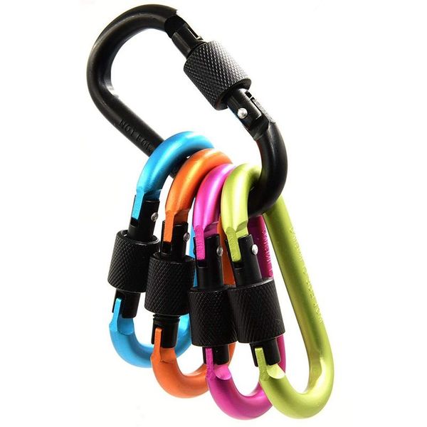 5 шт d-ring key chain алюминиевый сплав карабина блокировка клип крюк для кемпинга оборудование rock защиты
5 шт d-ring key chain алюминиевый сплав карабина блокировка клип крюк для кемпинга оборудование rock защиты