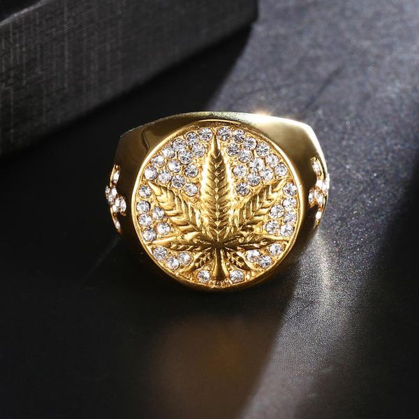 hip hop нержавеющей стали 316l iced out bling золото цвет кольцо micro мощеные rhinestone кленовый лист кольцо для мужчин ювелирных изделий, Silver
hip hop нержавеющей стали 316l iced out bling золото цвет кольцо micro мощеные rhinestone кленовый лист кольцо для мужчин ювелирных изделий, Silver