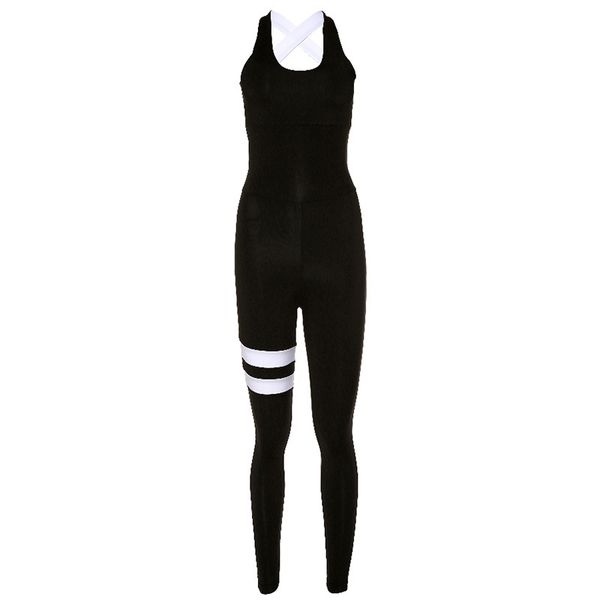 sport set women yoga suit 1 piece jumpsuit gym leggings cross back sleeveless black summer workout activewear female sexy, White;red
sport set women yoga suit 1 piece jumpsuit gym leggings cross back sleeveless black summer workout activewear female sexy, White;red