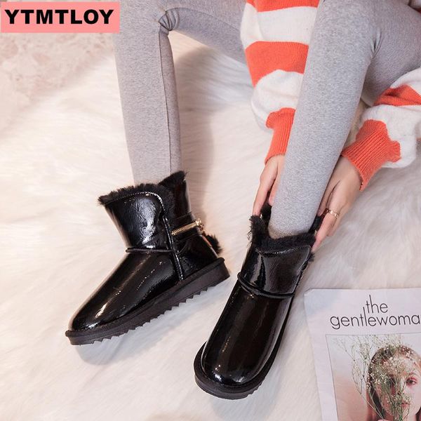 women's snow boots sparkling women's new warm short plush soft ladies ankle boots 2019 winter fur sequin platform, Black
women's snow boots sparkling women's new warm short plush soft ladies ankle boots 2019 winter fur sequin platform, Black
