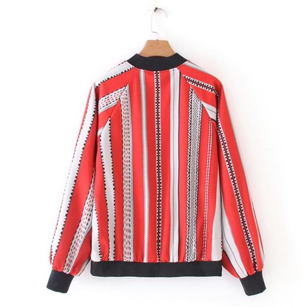 ladies jacket women coat female autumn winter short coat casual o-neck striped outwear tb1484, Black;brown
ladies jacket women coat female autumn winter short coat casual o-neck striped outwear tb1484, Black;brown