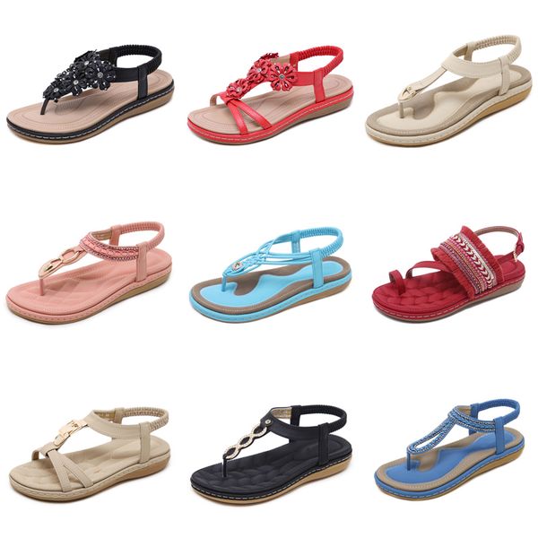 для женщин сандалии конструктора вьетнамка путешествия пляжной обуви ретро бисер металла сплетенных износостойких 3см плоских сандалии разме, Black 
для женщин сандалии конструктора вьетнамка путешествия пляжной обуви ретро бисер металла сплетенных износостойких 3см плоских сандалии разме, Black