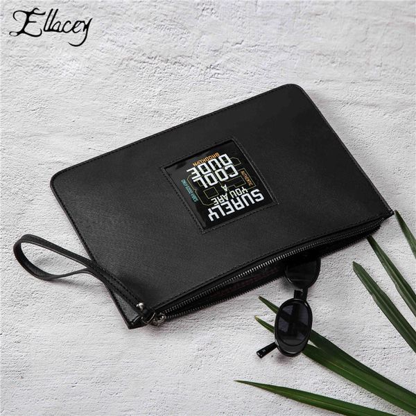 letter printed brief bag men's street fashion envelope bag men women clutch pu leather leisure black wrist
letter printed brief bag men's street fashion envelope bag men women clutch pu leather leisure black wrist