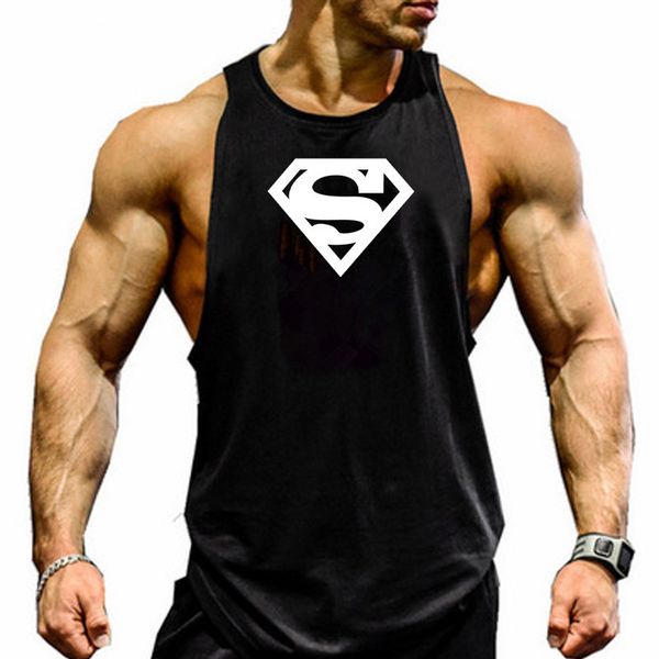running vest tank sports vest men sleeveless slim fitness men workout gym cotton i-shaped crossfit sportswear, Black;blue
running vest tank sports vest men sleeveless slim fitness men workout gym cotton i-shaped crossfit sportswear, Black;blue