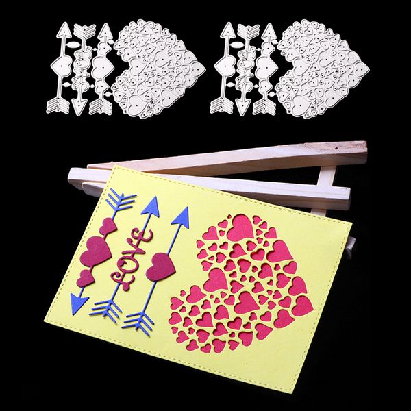 2 set cutting dies cut metal scrapbooking love heart stencils for diy embossing folder decorative diy paper cards making craft
2 set cutting dies cut metal scrapbooking love heart stencils for diy embossing folder decorative diy paper cards making craft