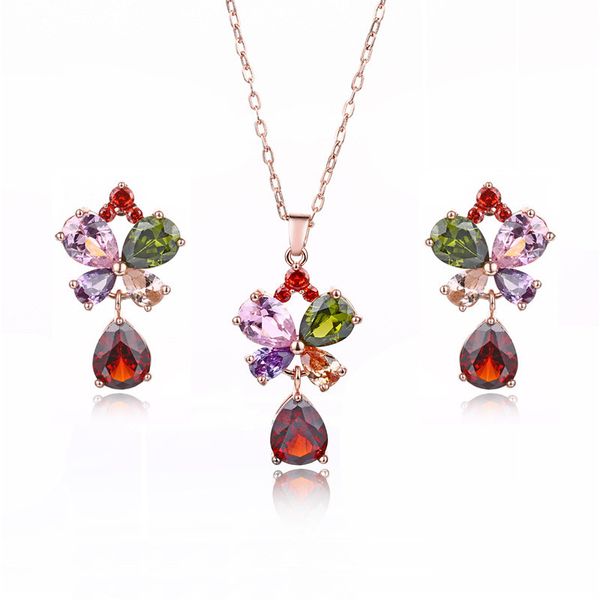 new fashion wedding jewelry sets for women rose gold color colorful cz zircon necklace drop earring 2pcs jewelry set, Slivery;golden
new fashion wedding jewelry sets for women rose gold color colorful cz zircon necklace drop earring 2pcs jewelry set, Slivery;golden