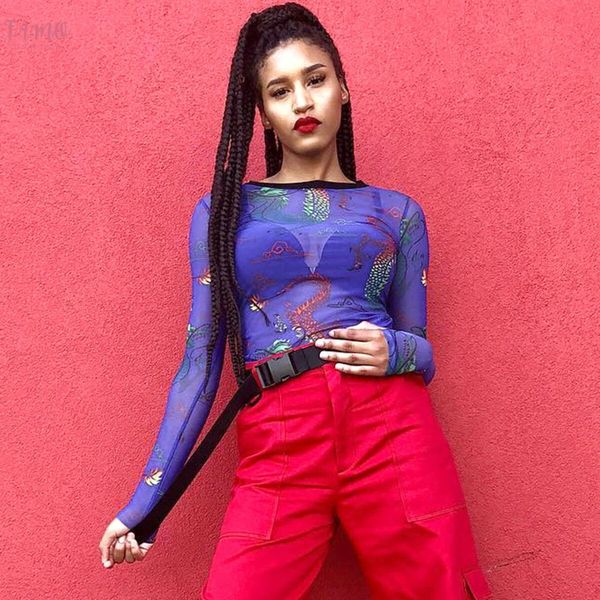 new mesh transparent t shirt women harajuku dragon printed tees see through women shirt summer spring 2019, White
new mesh transparent t shirt women harajuku dragon printed tees see through women shirt summer spring 2019, White