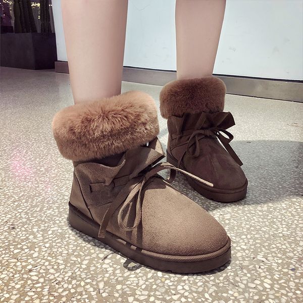 2019 new women snow boots women platform boots warm plush slip on fur fashion ankle pink brown, Black
2019 new women snow boots women platform boots warm plush slip on fur fashion ankle pink brown, Black