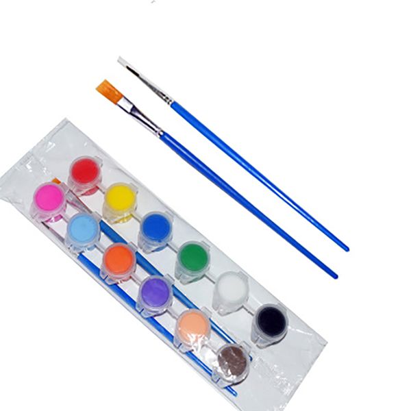 10 sets of acrylic paint children's graffiti diy painting environmental friendly pigment plaster kite pigment
10 sets of acrylic paint children's graffiti diy painting environmental friendly pigment plaster kite pigment